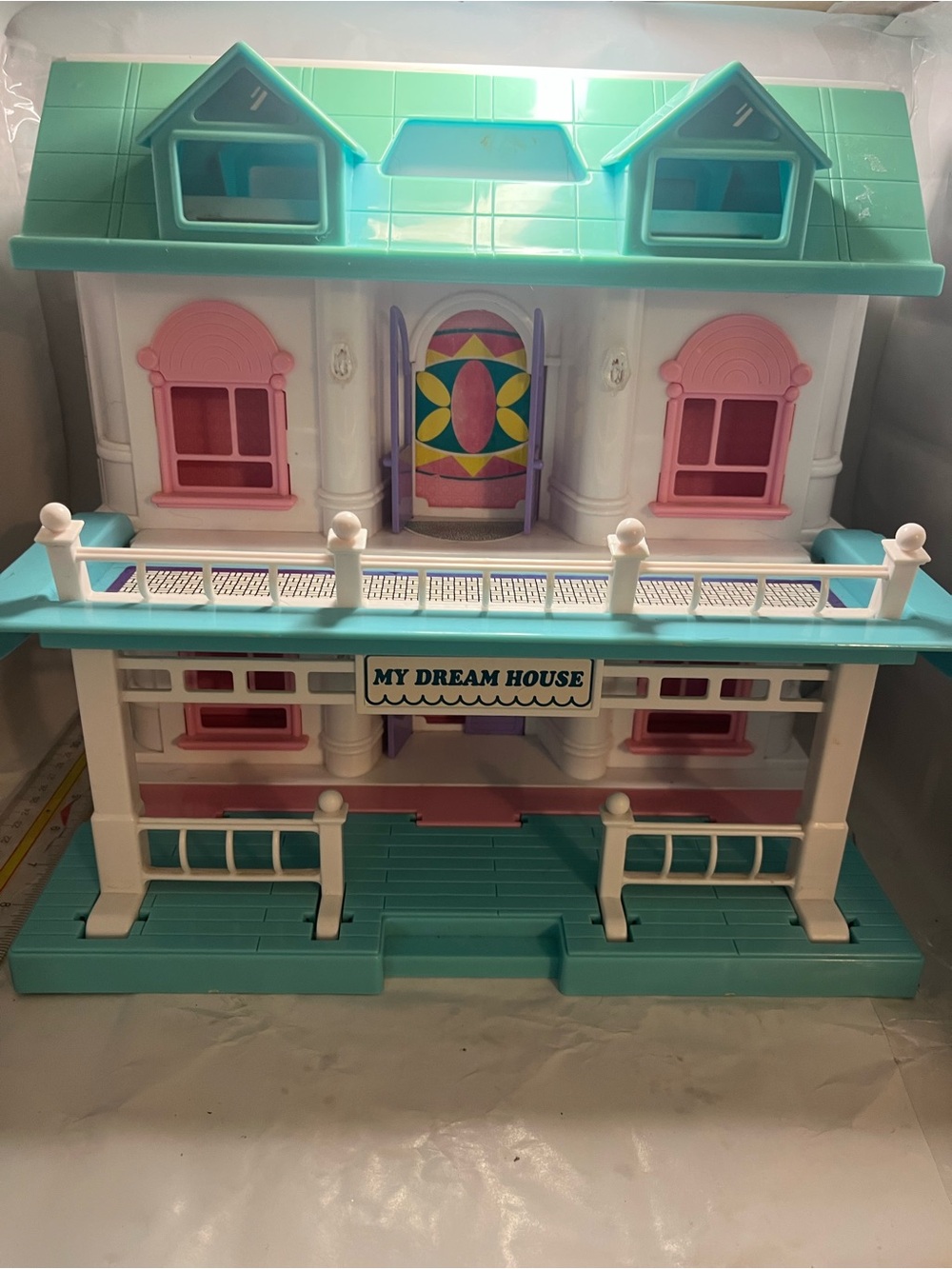 1990 large My sweet home dollhouse Dream House folding Toys’r’Us